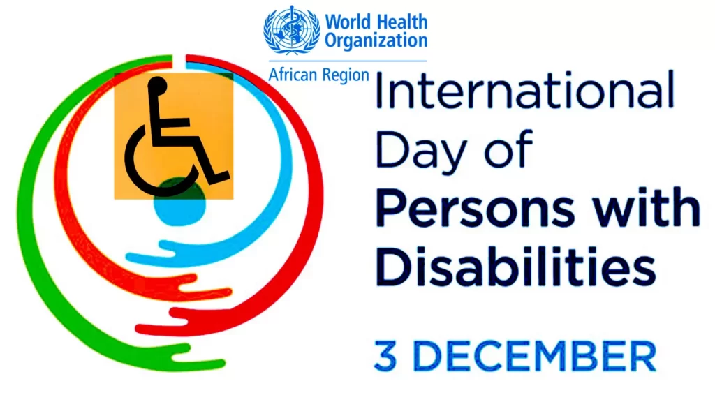 International Day of Persons with Disabilities.