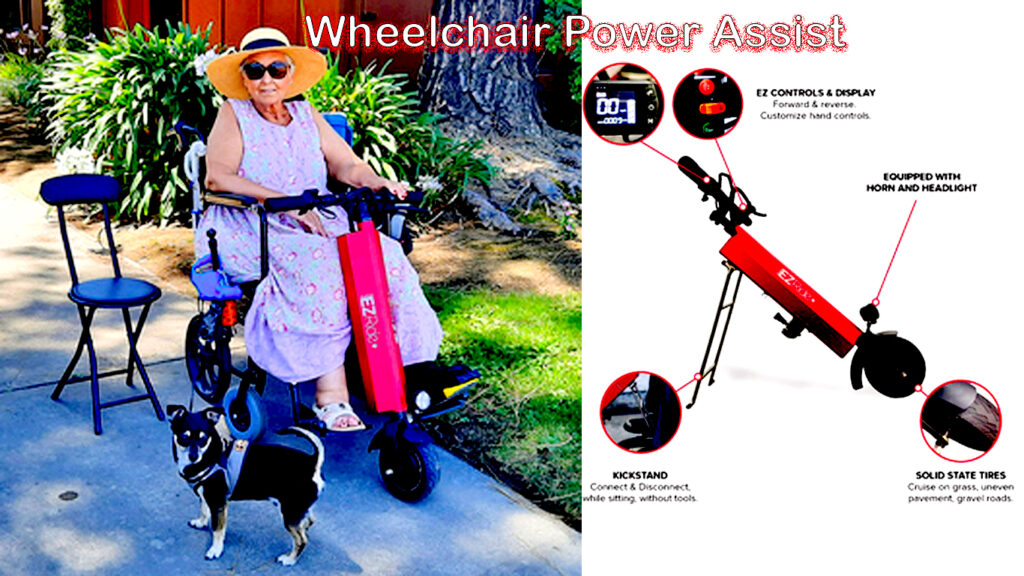 EZRide Plus Wheelchair Power Assist