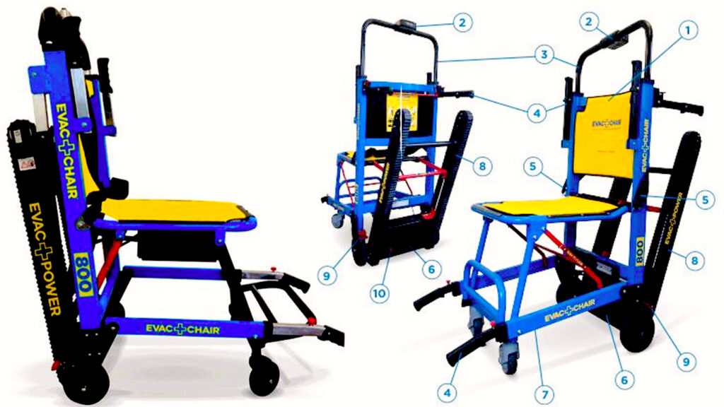 Evac Chair Power 800 Evacuation Chair