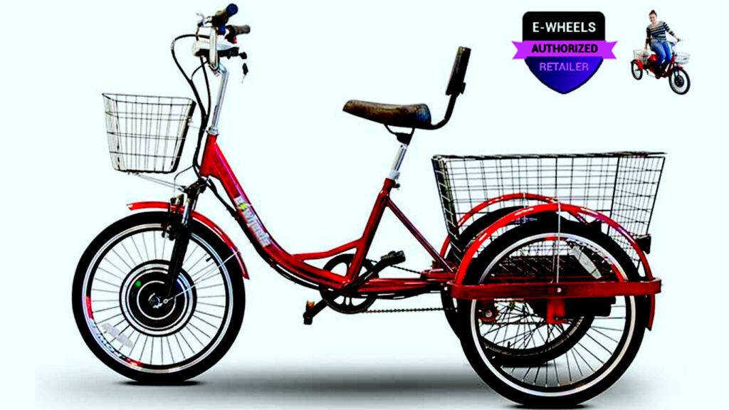 EWheels EW-29 Electric Trike Tricycle Scooter