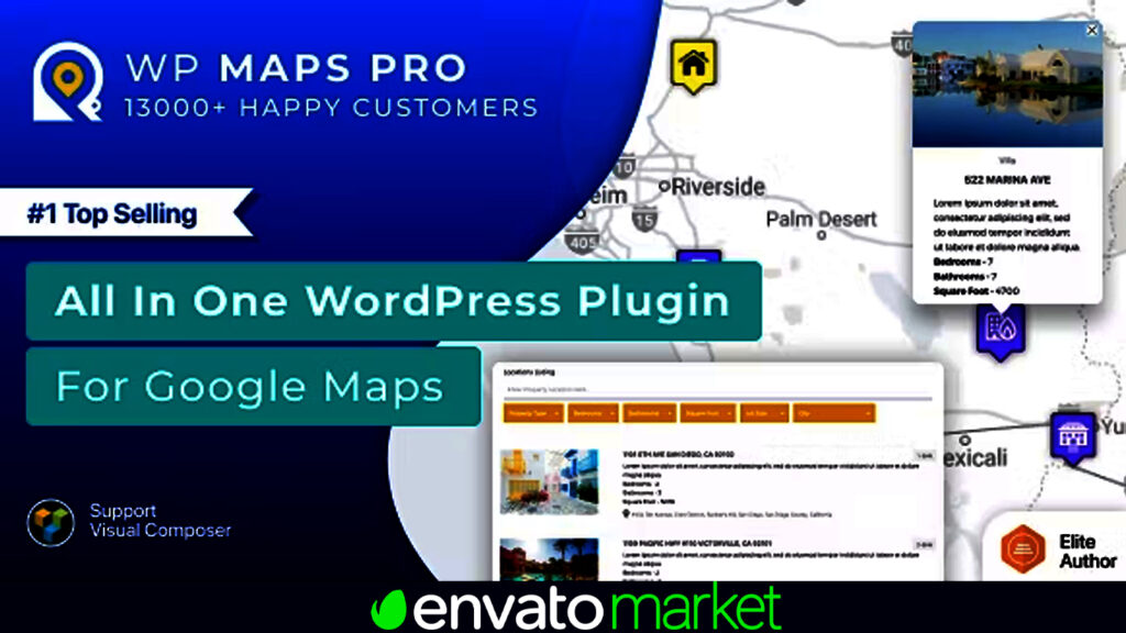 Advanced Google Maps Plugin for WordPress