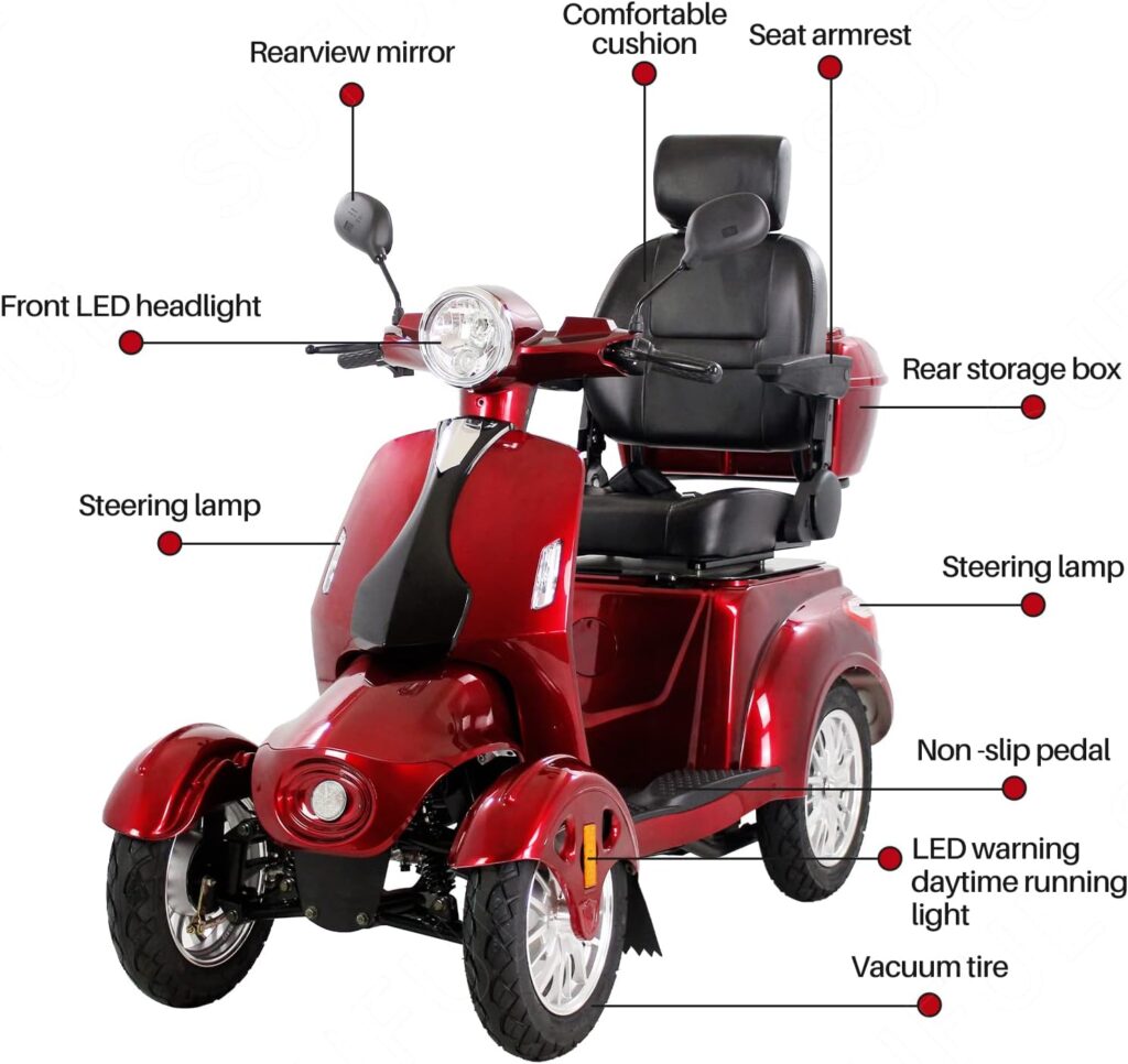 Mobility Scooter for Seniors & Adults