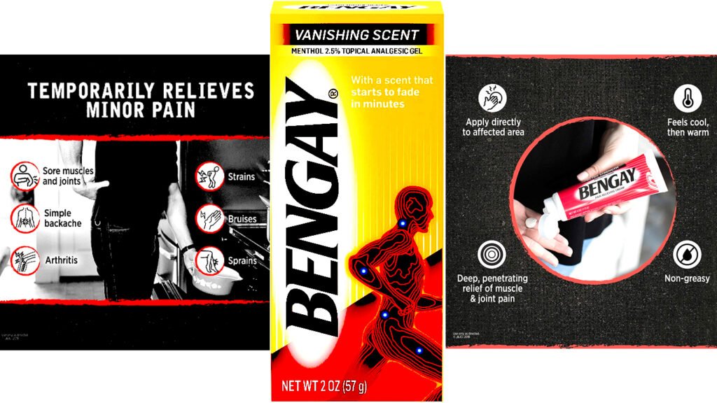 Bengay, Vanishing Scent Gel