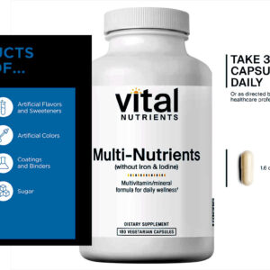 Multi-Nutrients No Iron or Iodine