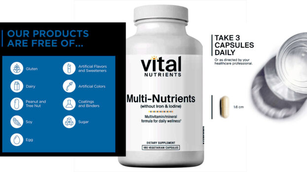 Multi-Nutrients No Iron or Iodine