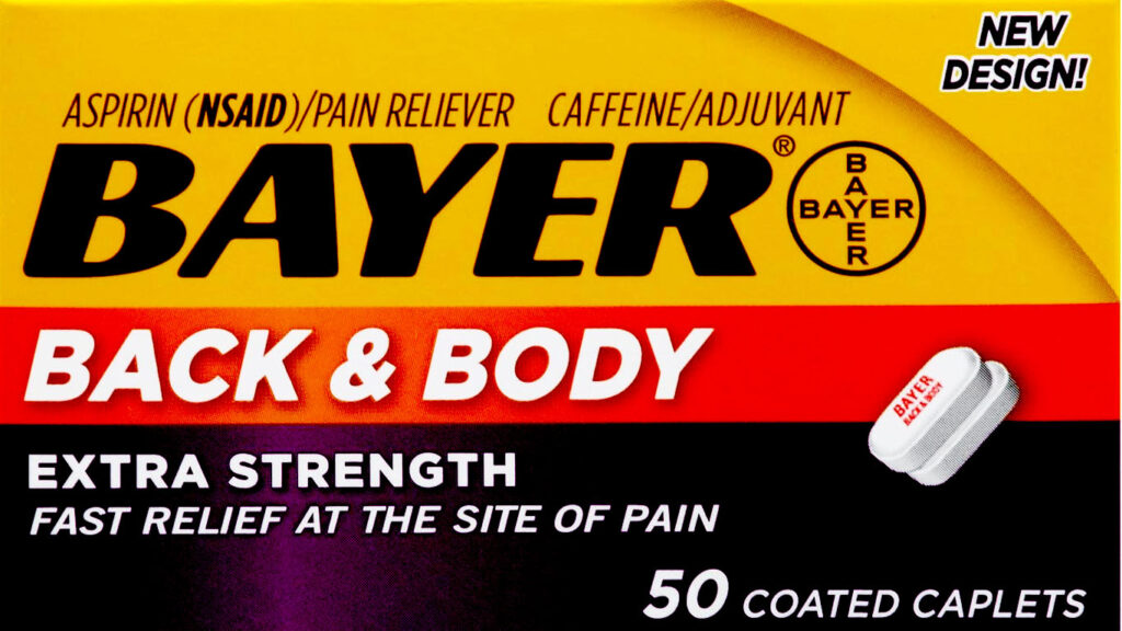 Bayer Aspirin Pain Reliever