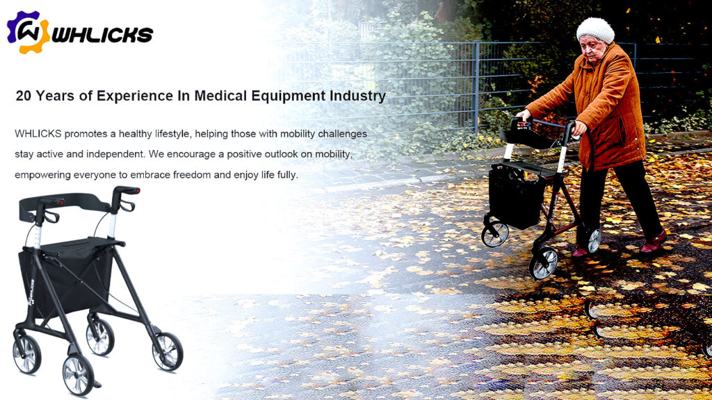 Rollator Walker with Seat