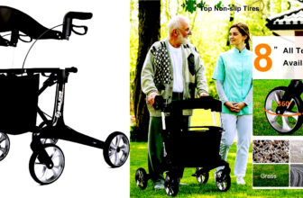 Carbon Ultralight Rollator Walkers