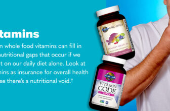 CBD CLINIC™ Clinical Strength 12 Garden of Life Multivitamin for Men, Vitamin Code 50 & Wiser