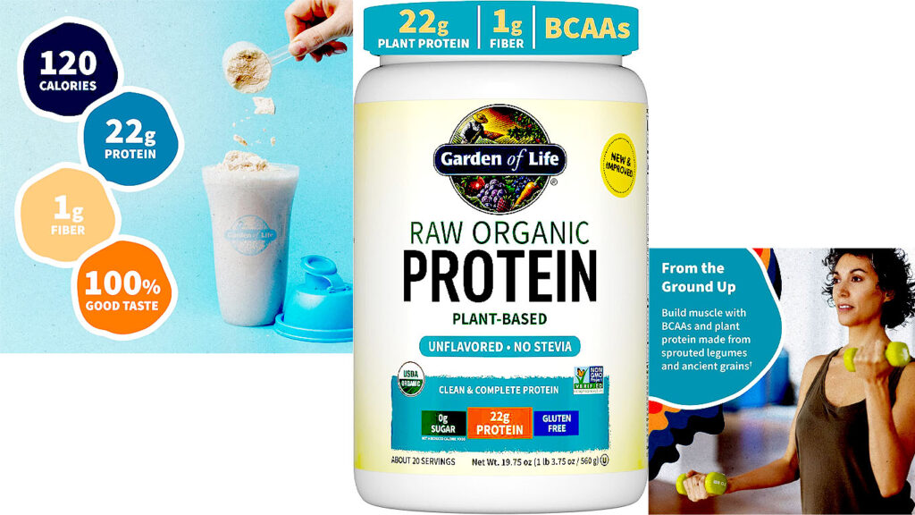 Organic Vegan Unflavored Protein Powder