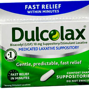 Dulcolax Laxative Suppositories