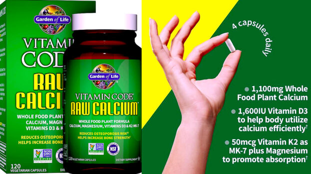 Garden of Life Raw Calcium Supplement for Women and Men
