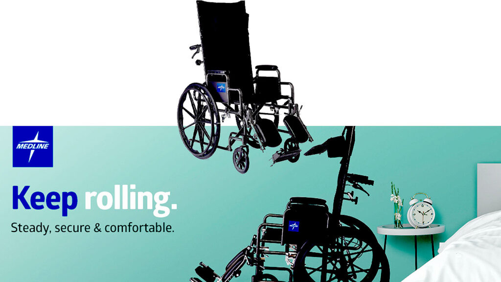 Medline Reclining Wheelchair
