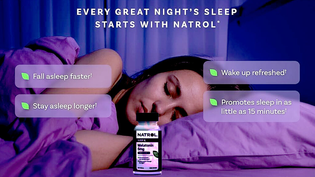 TIME RELEASE MELATONIN TABLETS, 5MG