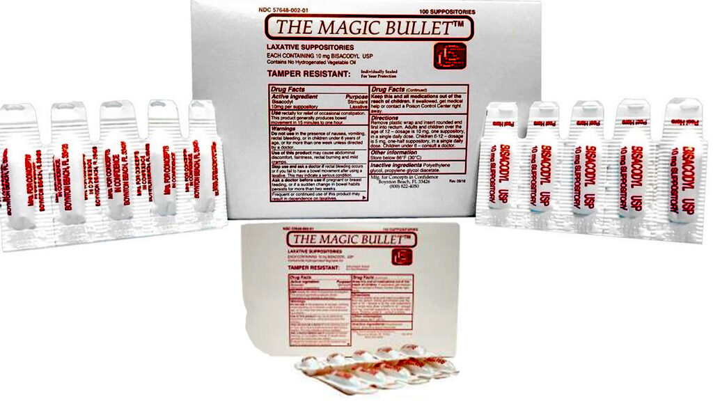 Magic Bullet Suppository
