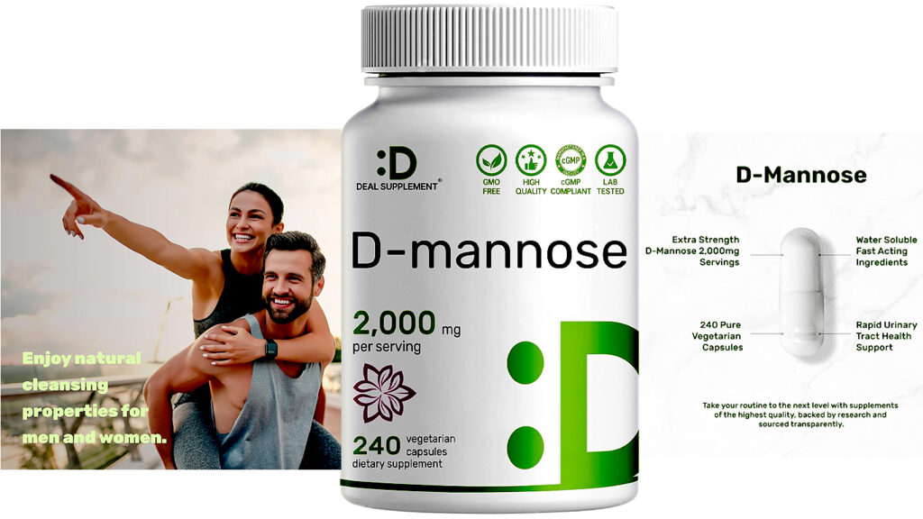 D Mannose 500mg Capsules