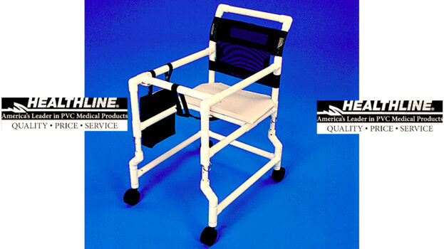 Adult PVC Rolling Walker with Seat
