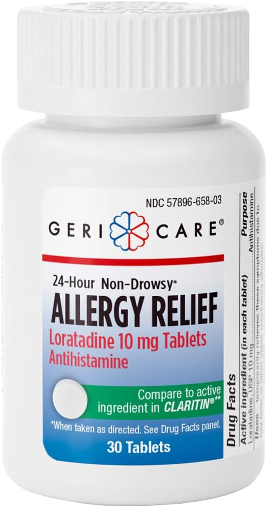 GeriCare Loratadine 10mg Non-Drowsy 24