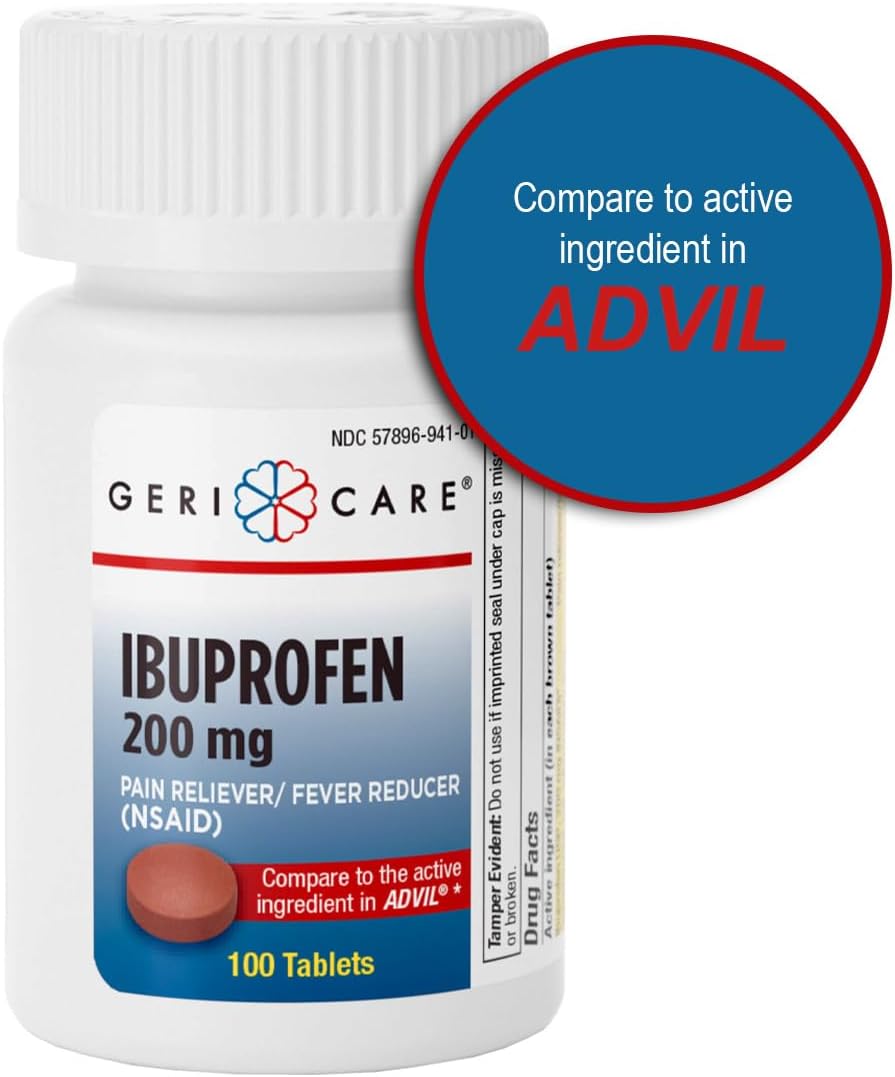 GeriCare Ibuprofen 200mg Pain Reliever - Image 3