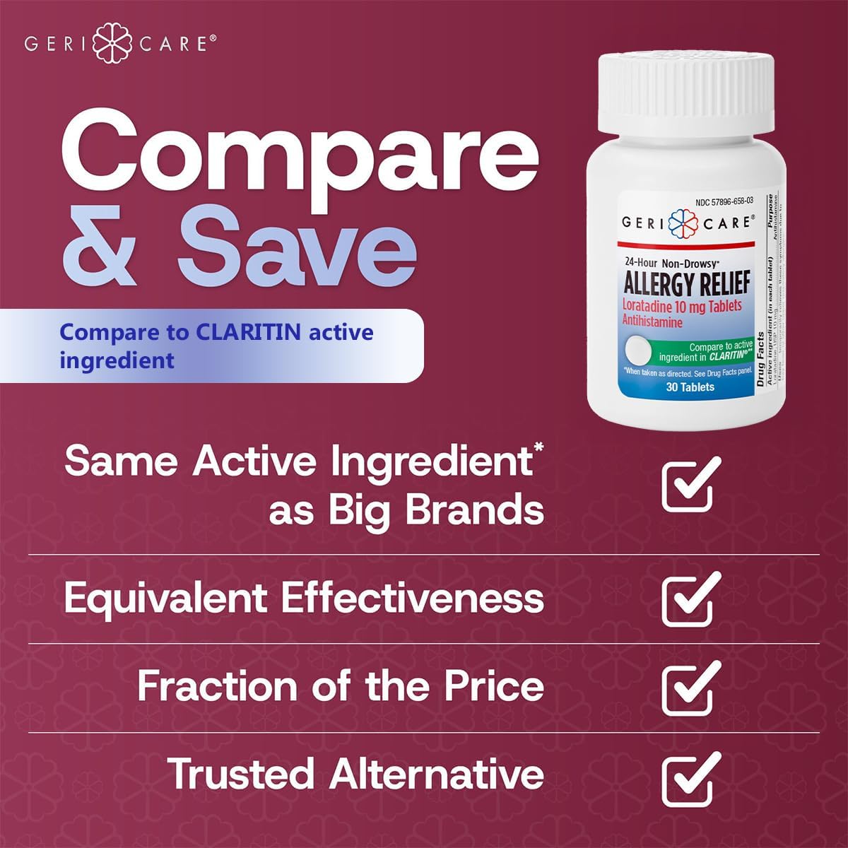 GeriCare Loratadine 10mg Non-Drowsy 24 - Image 5