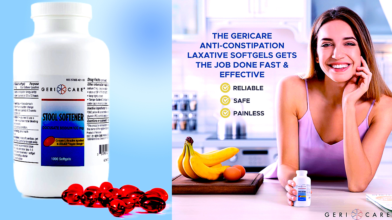 GeriCare Docusate Sodium Stool Softener
