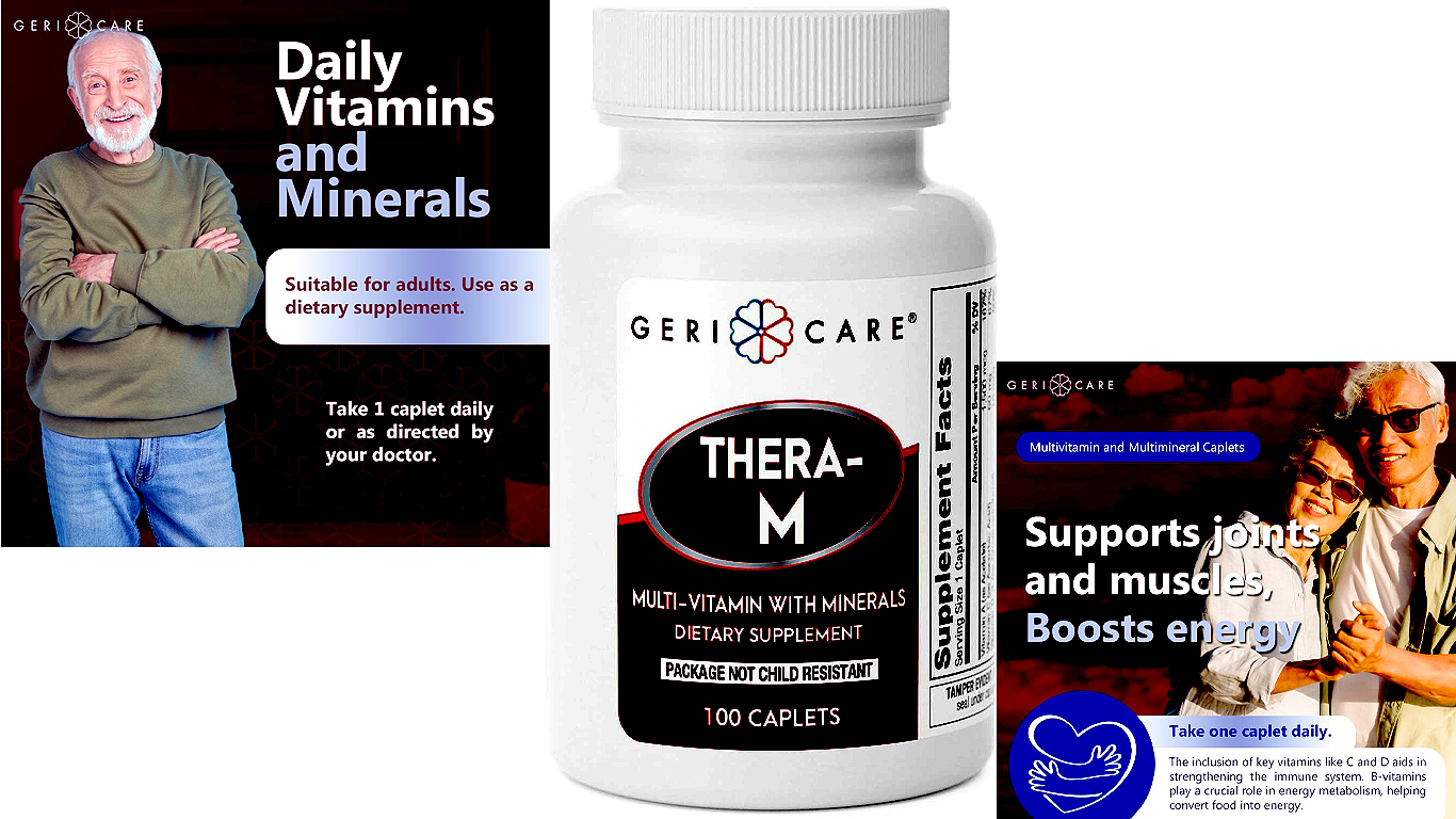 GeriCare Thera M Multivitamin Caplets