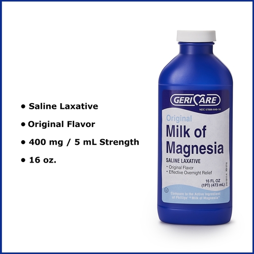 Geri-Care® Magnesium Hydroxide Laxative - Image 4