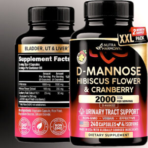 D-Mannose 2000mg with Cranberry