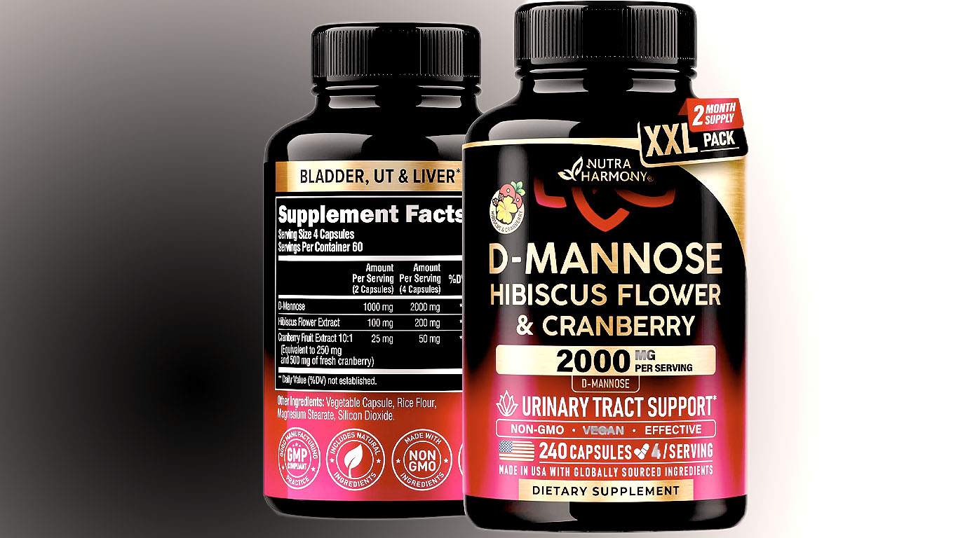 D-Mannose 2000mg with Cranberry