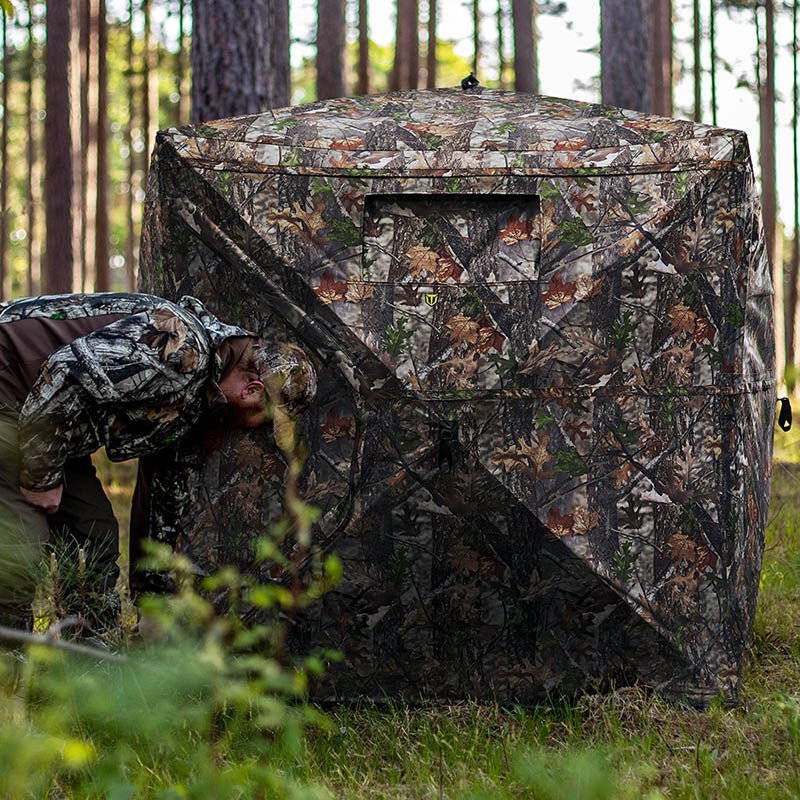 FLASH SALE VisX/VisMax See Through Hunting Blind, Pop Up Ground Deer Blind - Image 3