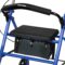 4 Wheel Rollator McKesson Blue Adjustable Height
