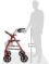 Drive Medical 10257RD-1 4 Wheel Rollator Walker With Seat