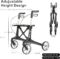 Carbon Ultralight Rollator Walkers for Seniors