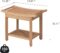 DWVO Poly Lumber Shower Bench