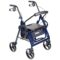 Drive Duet Transport Chair/Rollator Blue