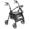Drive Duet Transport Chair/Rollator Blue