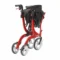 Nitro Duet Rollator and Transport Chair, Red