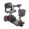 Drive Medical Spitfire Scout 3 Compact Travel Scooter, 3-wheel, Red/Blue